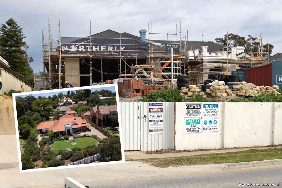 Council limits fence height for Goyders’ $17m Peppermint Grove house