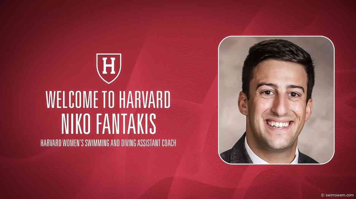 Niko Fantakis Joining Harvard Women’s Staff As An Assistant Coach