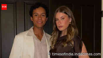 Jaafar Jackson and fiancée Maddie Simpson spotted on a yacht