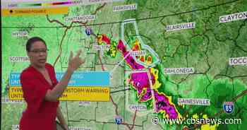 NEXT Weather Alert: Thunderstorms, flash floods, and tornado warnings create chaos in north Georgia