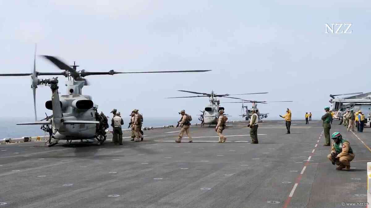 Eine Bodenoperation im Persischen Golf braucht deutlich mehr militärische Kraft, als die USA gegenwärtig in dem Raum haben