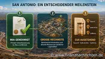 Der Schlüssel ist da...: Axo Metals: Umwelt-Genehmigung ebnet San Antonio den Weg zum Neustart!