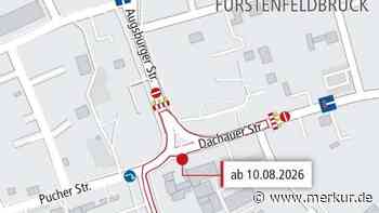 B471 und Rathaus-Eck gesperrt: Fürstenfeldbruck wird zur Großbaustelle