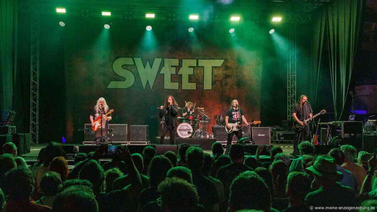 Rocken für die Ewigkeit: The Sweet begeistern in der Stadtwerke Erding Arena