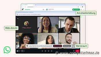 WhatsApp Web: Audio- und Videoanrufe jetzt auch im Browser