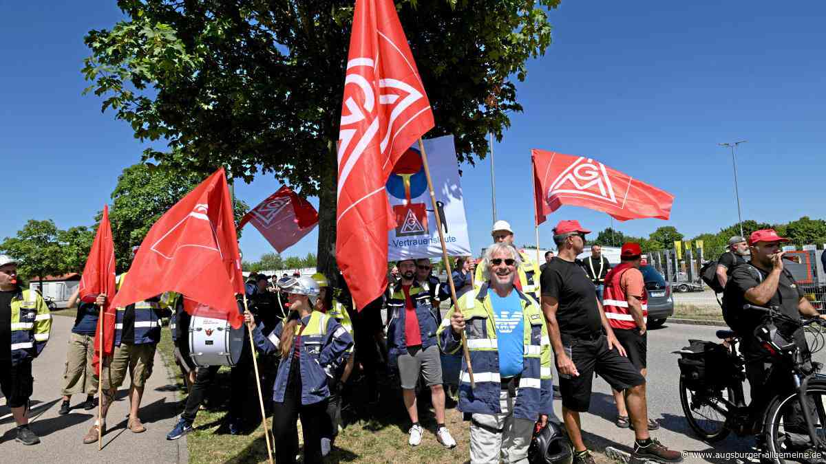 Streik bei Humbaur in Gersthofen: „Ich warte jetzt schon seit acht Jahren umsonst“