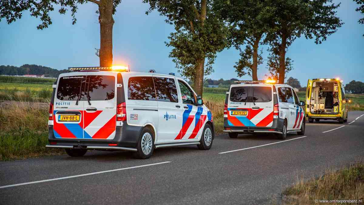 Motorrijder raakt gewond bij botsing tegen een boom in Wouw