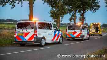 Motorrijder raakt gewond bij botsing tegen een boom in Wouw