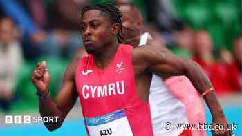 Azu misses out on 100m medal