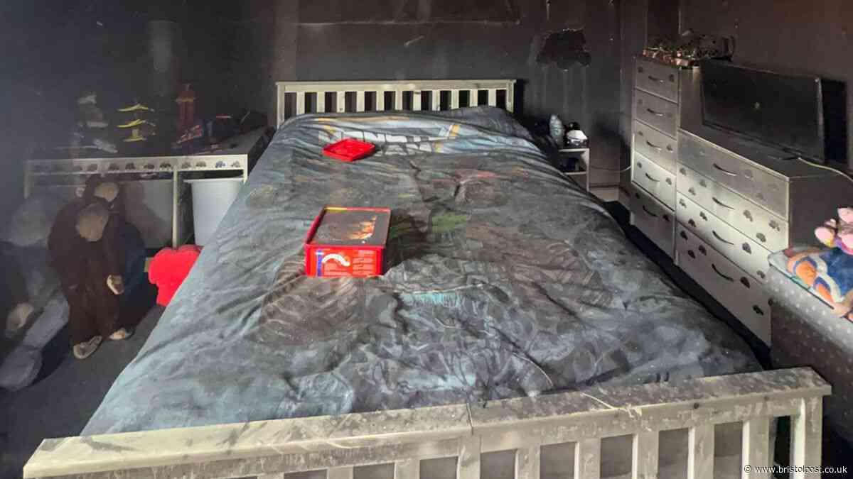 Mum loses everything 'but the clothes on her back' in devastating Yate house fire