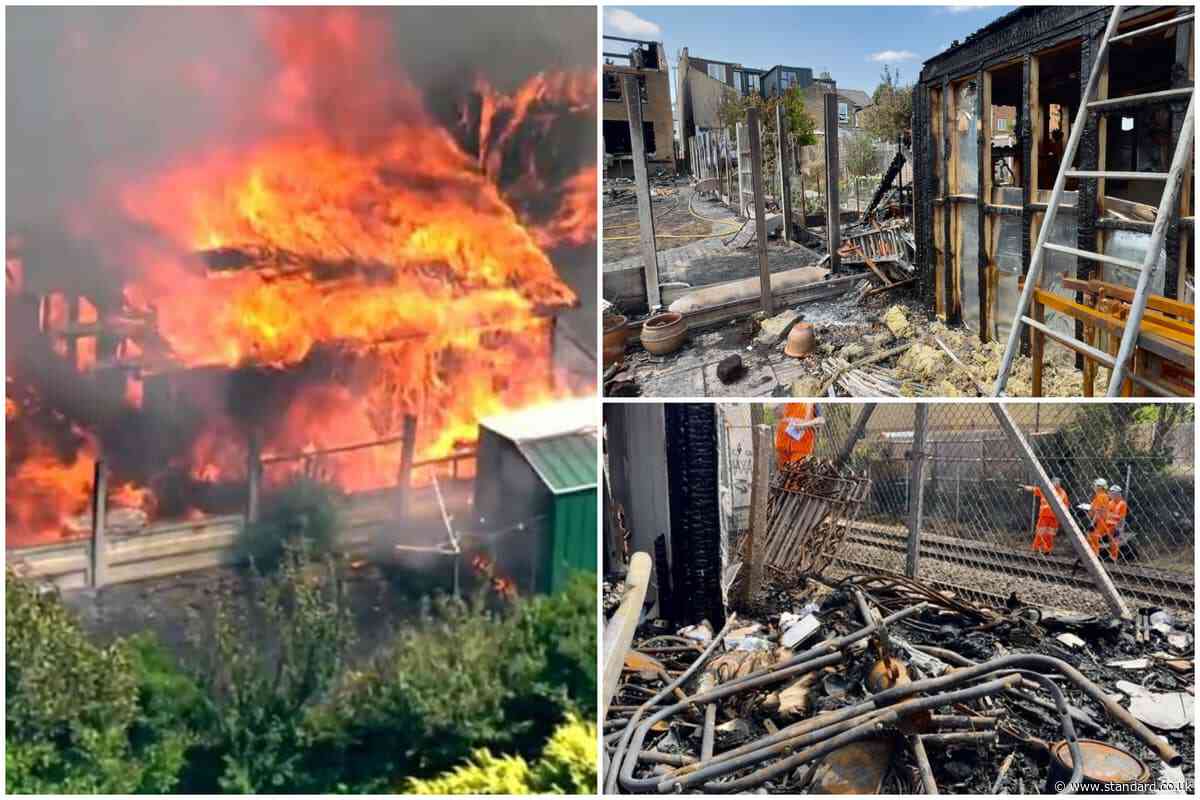 Garden wildfire alert: Fire chiefs issue plea to Londoners not to start blazes as dangers peak