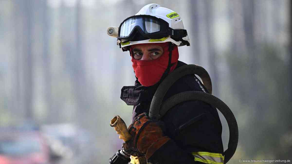 Waldbrand bei Bordeaux: Neue Feuer lodern auf – Feuerwehr fürchtet Hitzewelle