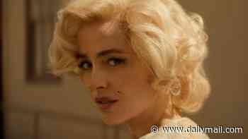 Nepo baby actress is unrecognizable as she transforms into late Hollywood icon Marilyn Monroe
