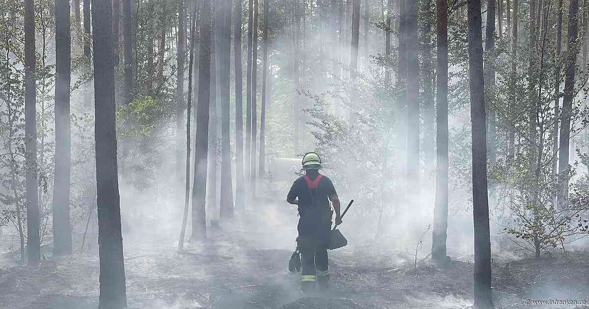 Höchste Waldbrandgefahr an vielen Orten in Franken erwartet
