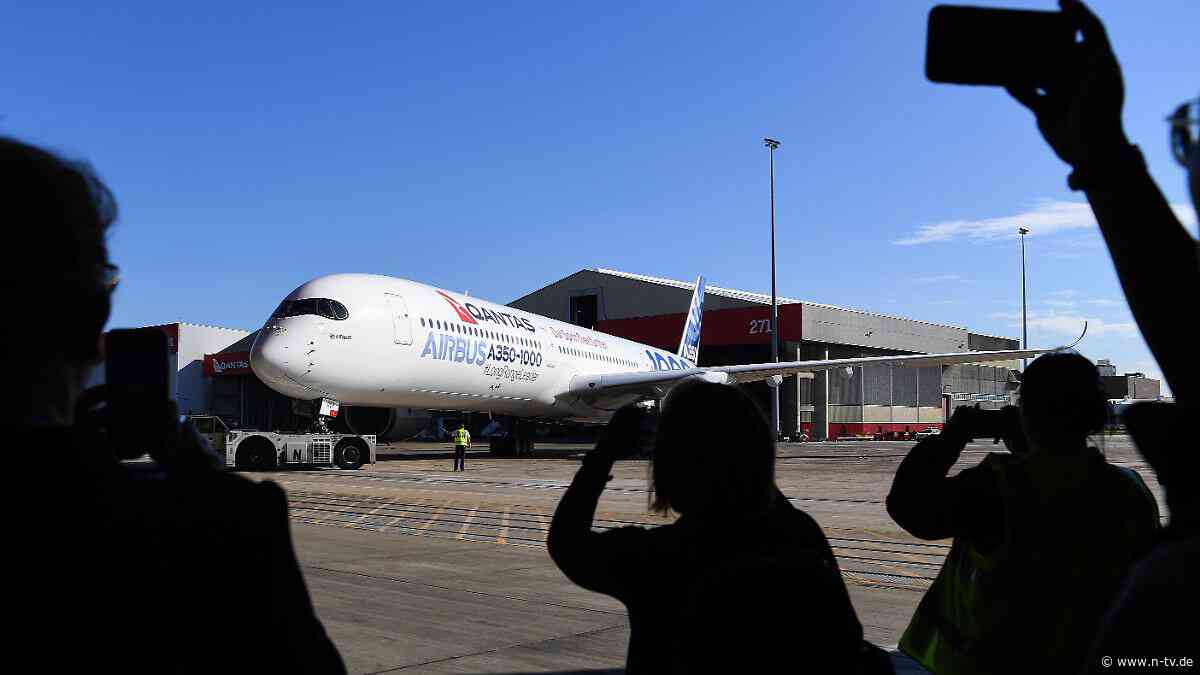 Ohne Zwischenlandung: Qantas stellt 24-Stunden-Flugrekord auf
