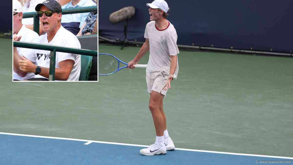 17-jarige zoon van tennislegende Lleyton Hewitt stunt in Washington en treedt in de voetsporen van zijn vader