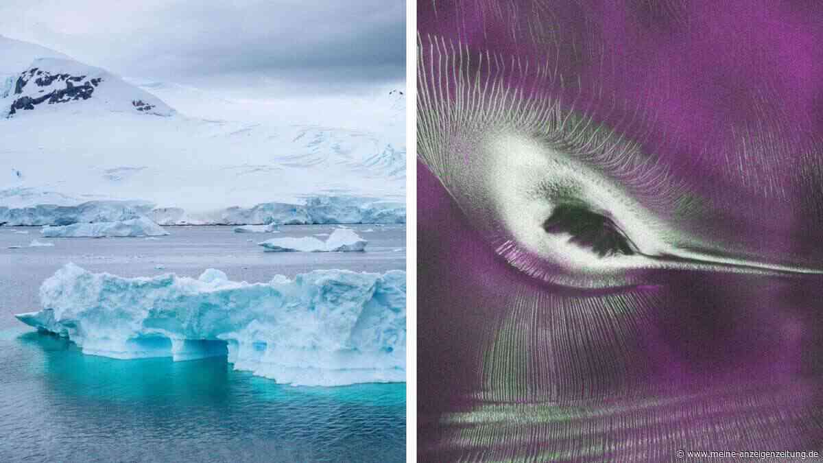 Rätselhaftes Bild aus der Antarktis: NASA-Satellit enthüllt, was das menschliche Auge nie sehen könnte