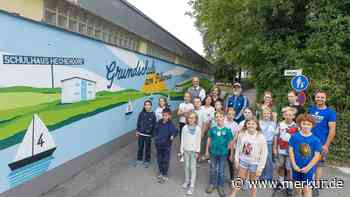Graffiti-Kunstwerk schützt Grundschule vor Schmierereien