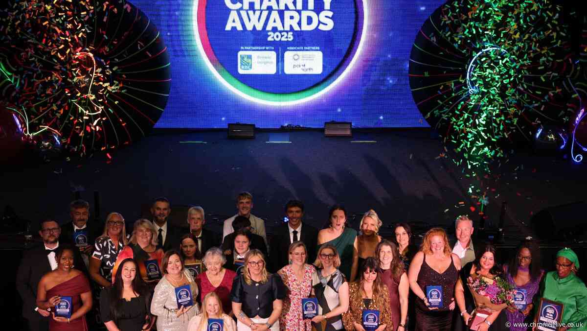 North East Charity Awards shortlist is announced for 2026