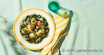 Wat Eten We Vandaag: Gevulde gnocchi met gestoofde spinazie en botersaus
