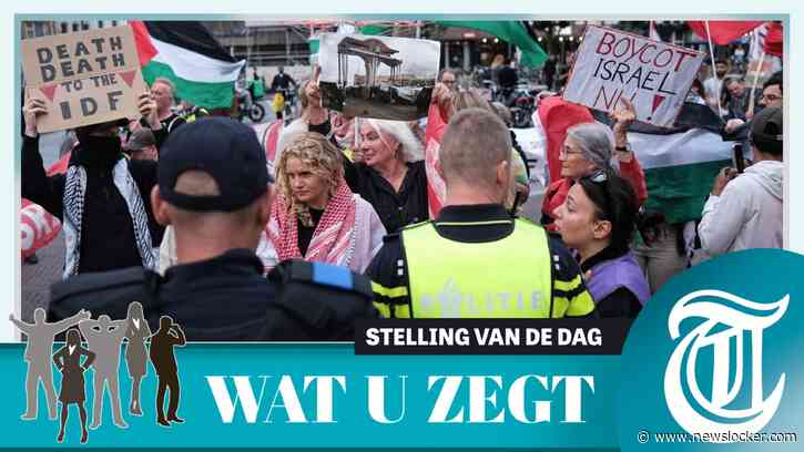 Stelling: Verheerlijking terreur tijdens demonstraties strafbaar stellen