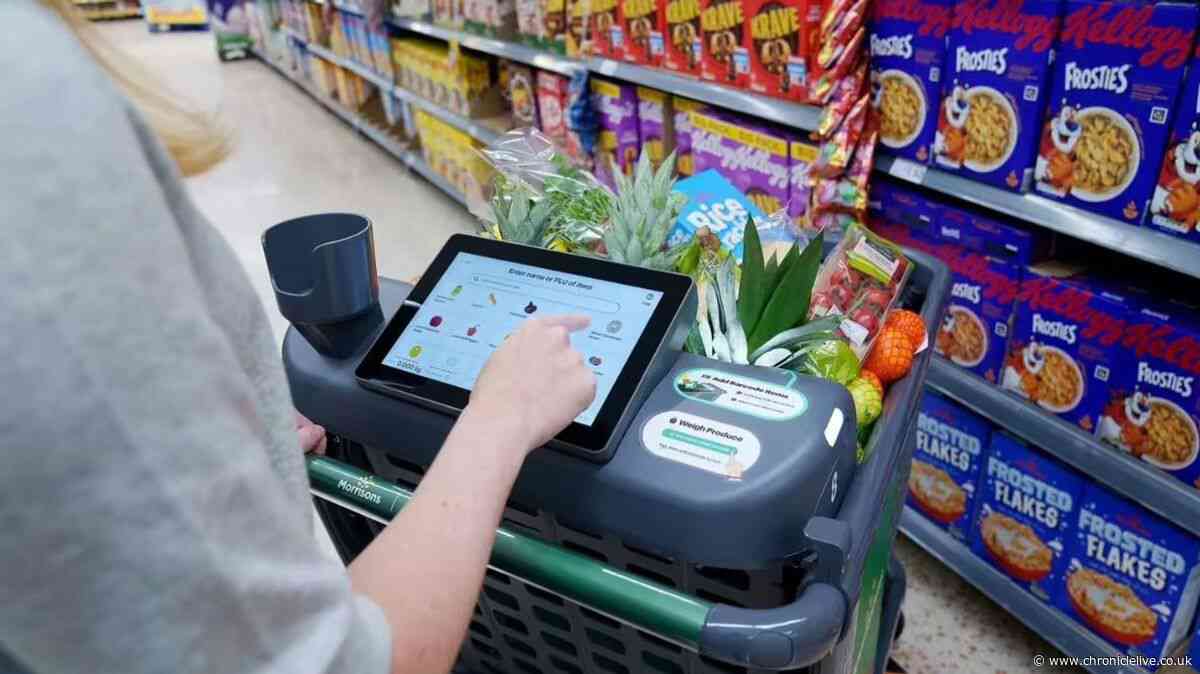 Morrisons becomes first UK supermarket to introduce AI-powered trolleys