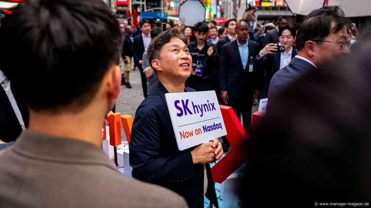SK Hynix: Gewinn versechsfacht, Aktie bricht nach Rekordquartal ein