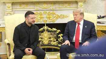 Trump welcomes Ukraine and Israel leaders into White House