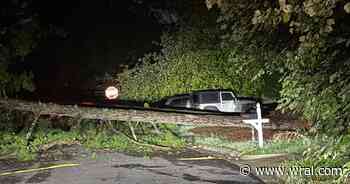Crews work to restore power to thousands, clear roads in Triangle after powerful storms topple trees