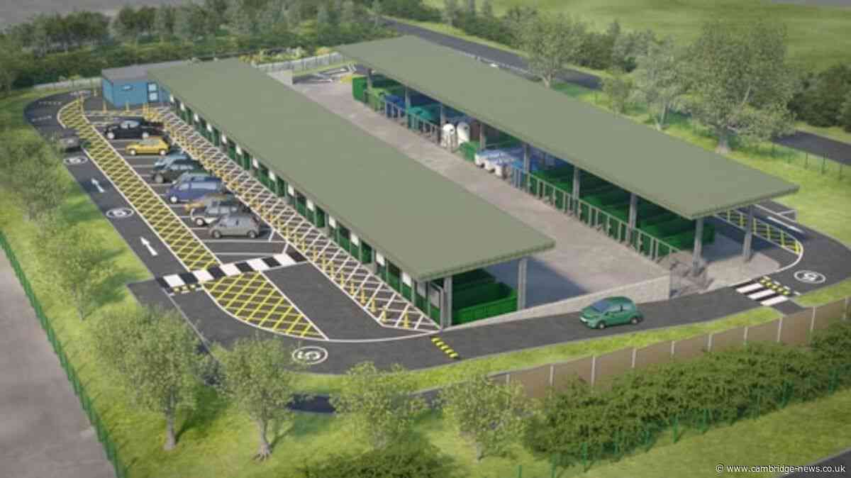 Latest on new £4.7 million household recycling centre coming to Cambridgeshire town
