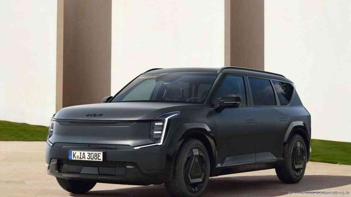 Schwarz geht auch farbig – Kia EV9 „Black Edition“