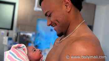 NRL star Stephen Crichton and his partner welcome their first child - and reveal her adorable name