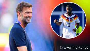 Bewegt Klopp-Anstellung DFB-Star Rüdiger zur Kehrtwende?