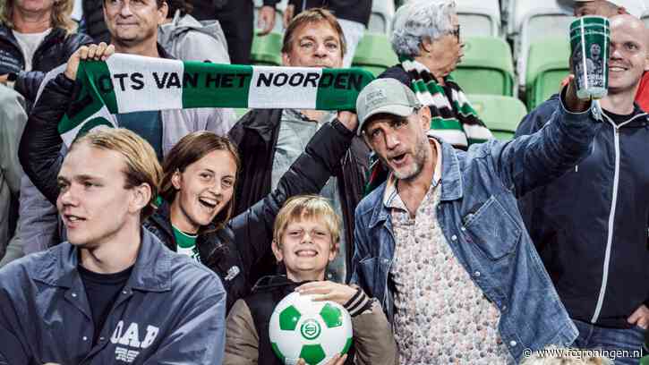 De bal gaat weer rollen in Euroborg. Kom jij zaterdag kijken?