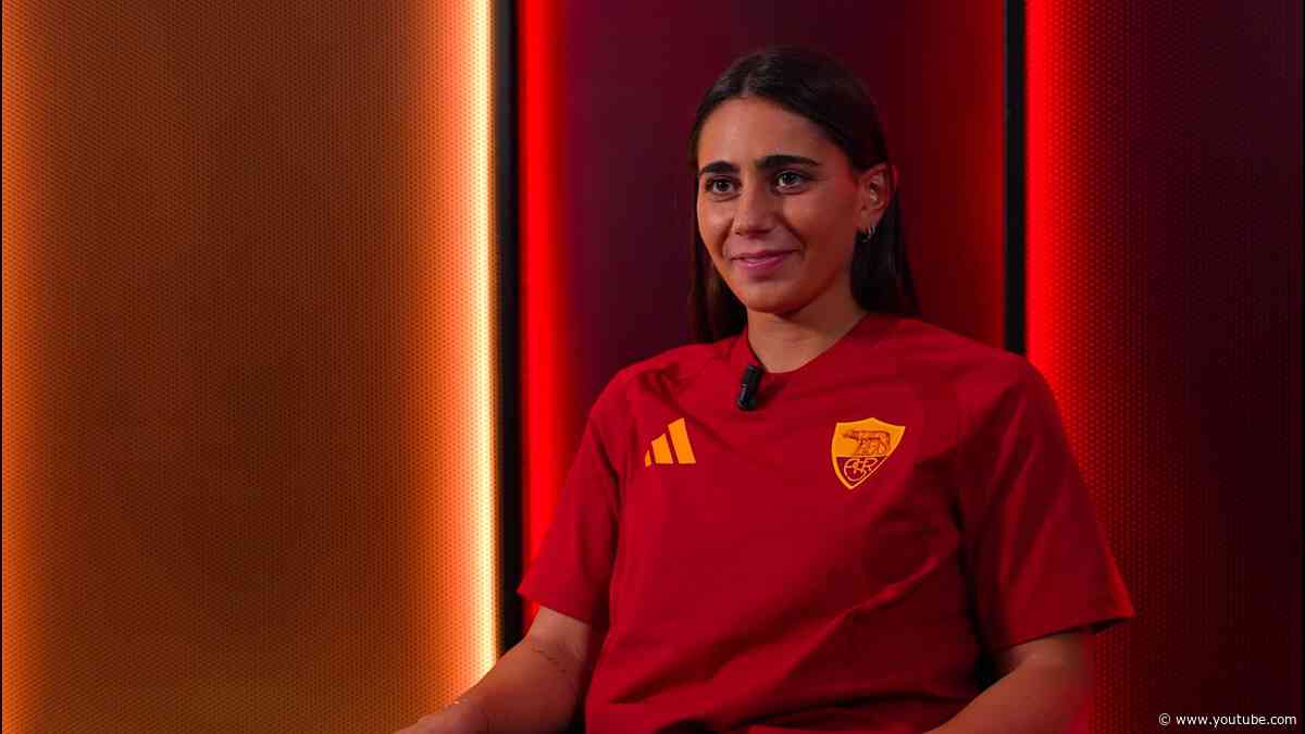 ✍️ BENVENUTA BIANCA! | La prima intervista di Vergani in giallorosso 🎙️