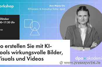 Mit KI-Tools wirkungsvolle Bilder, Visuals und Videos erstellen l dpa-Akademie