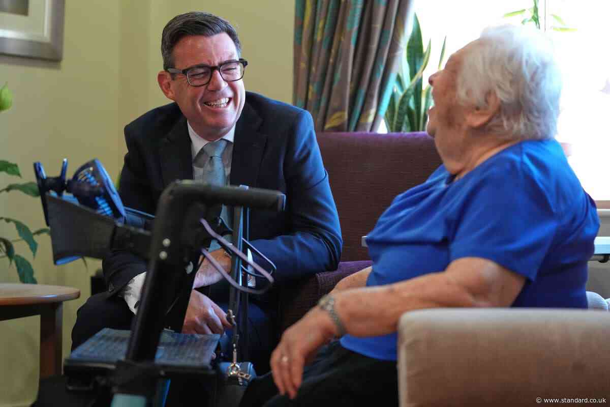 Taxes to rise to fund landmark reforms to tackle Britain's social care crisis, signals Andy Burnham