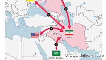 Iran 'considered attacking Ukrainian port in revenge for strikes on Caspian Sea ships heading for Russia' as two wars continue to merge