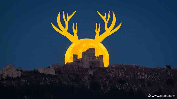 July's full Buck Moon leads a mini planet parade through the summer sky tonight