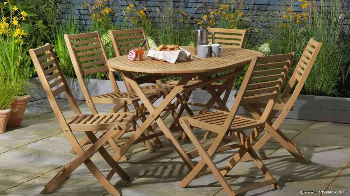 Argos reduces patio set that 'lasts for years' by £95 in summer sale