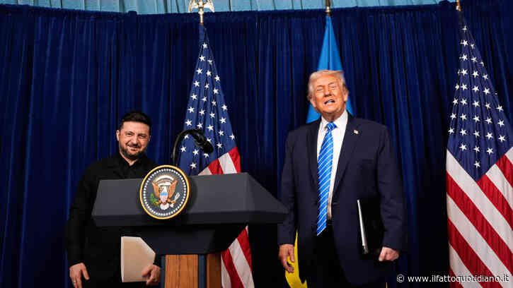 Ora Trump stende il tappeto rosso a Zelensky: “È un onore averlo a Washington”. E Kiev strappa l’ok Usa alla produzione dei Patriot