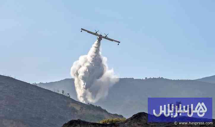 حريق هائل يخرج عن نطاق السيطرة باليونان