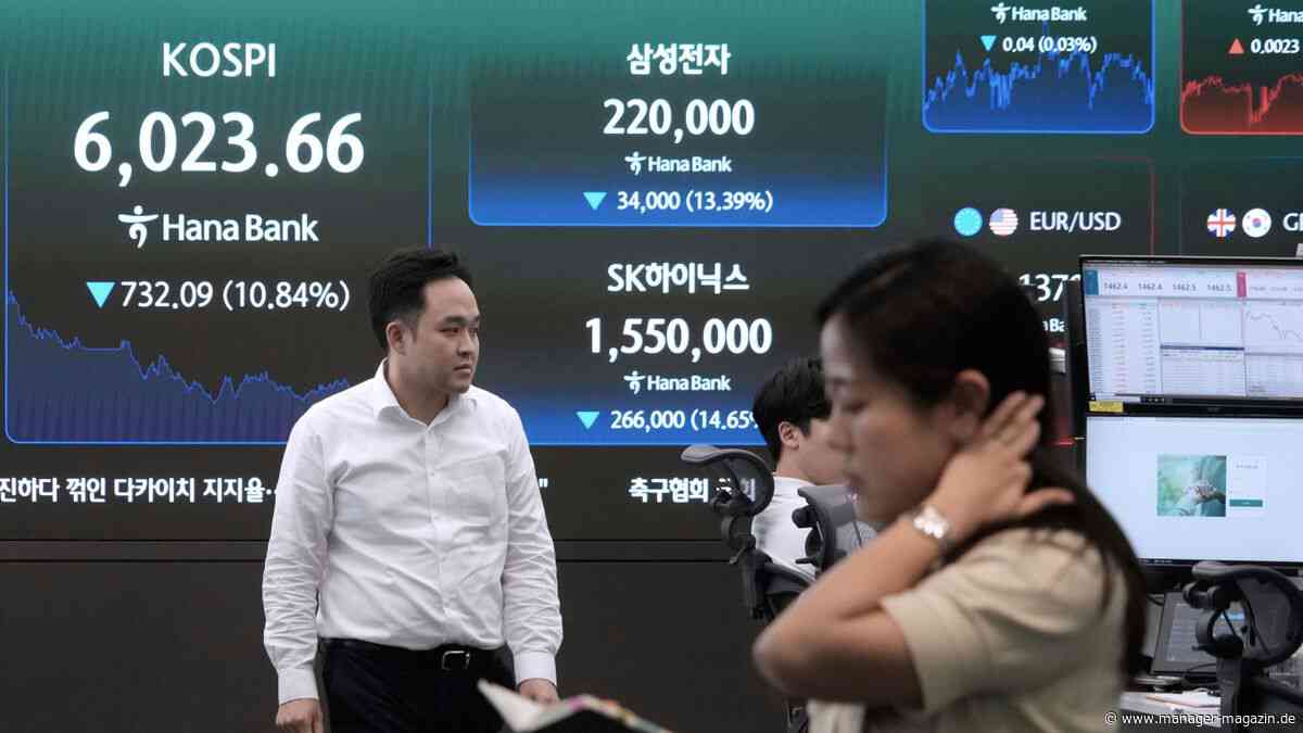 Samsung, Micron, SK Hynix: Speicherchiphersteller verlieren 1,5 Billionen Dollar Börsenwert