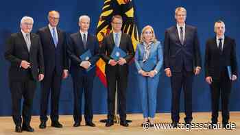 Steinmeier ernennt Warken, Bilger und Linnemann zu Ministern