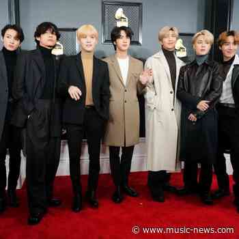 BTS will not submit music for Grammy Awards consideration