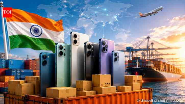 ‘Made in India’ phones go global: Smartphone exports jump 165 times to Rs 2.59 lakh crore