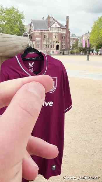 Taking a piece of home on the road 🛣️  #burnleyfc #football #efl #amsterdam