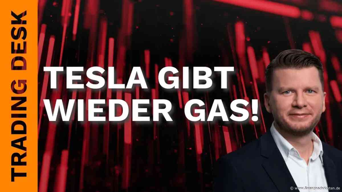 Trading Desk: Tesla nach dem Absturz: Der Akku ist wieder voll!