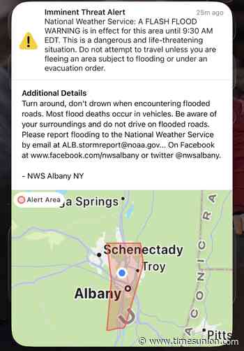 Live: People urged to stay off roads ‘unless fleeing an area subject to flooding’