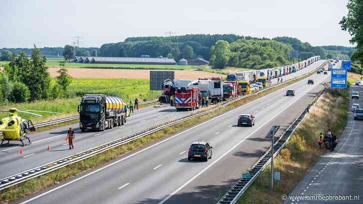 Dode bij zware crash op A17 is 19-jarige man uit Gorinchem